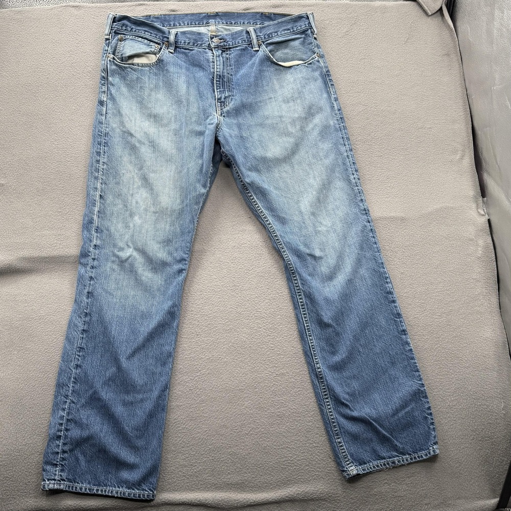 Polo Ralph Lauren Jeans Mens 36x32 (Fits 38/32) Blue Medium Wash Straight Denim